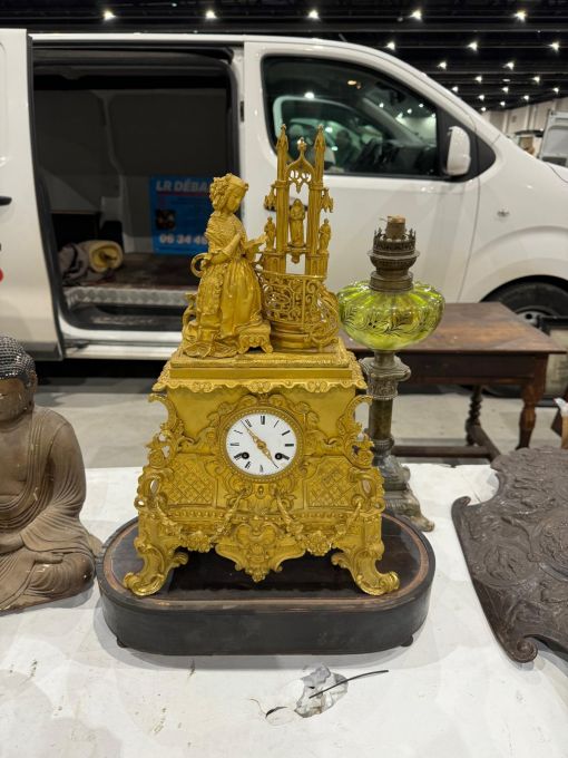 Sarıyer antika masa saaati fransız