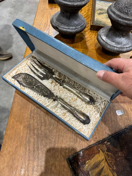 Gümüş bıçak seti 