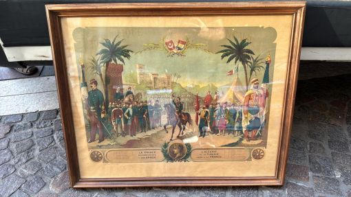 Antik fransadan aldığımız bir tablo