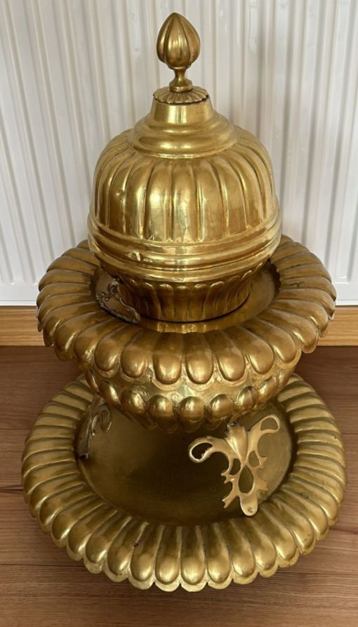 Antika Alanlar Pirinç Mangal