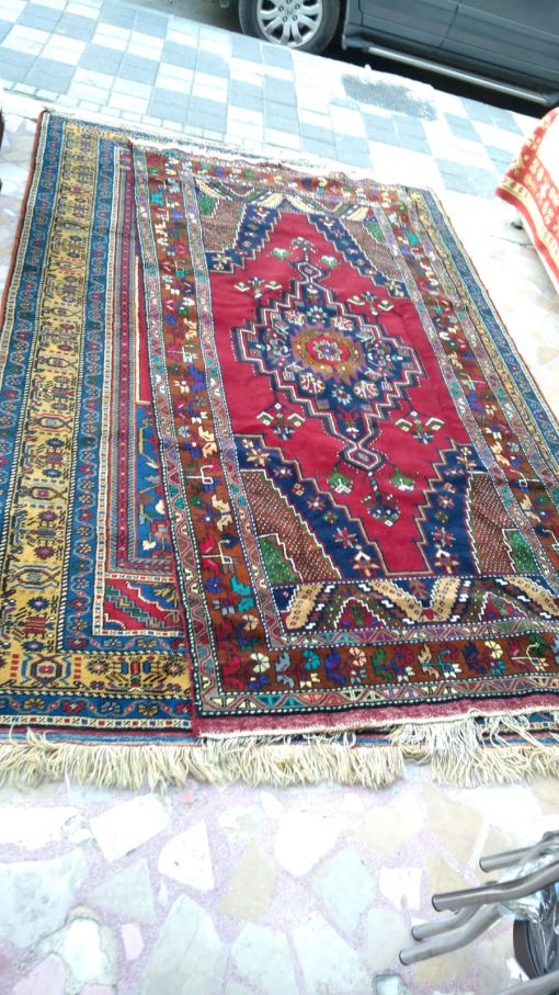 Antika halı eldokuma hereke