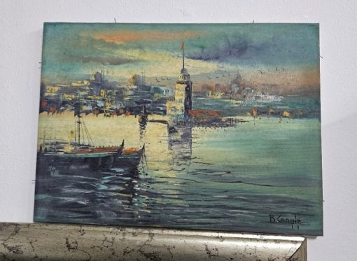 Yağlı Boya Tablo  Deniz Manzarası