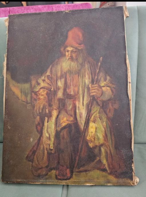 Yabancı Bir Sanatçıya  Ait tablo Şuan Elimizde Mevcut